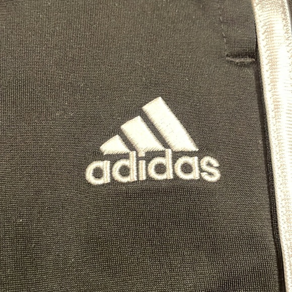 Brand new kids Adidas black and white track pants, never worn, size M (10/12) - Picture 2 of 4